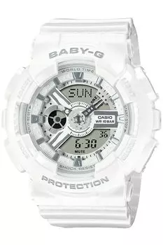 Часы Babygie белые [Casio] [] BA-110X-7A3JF женские
