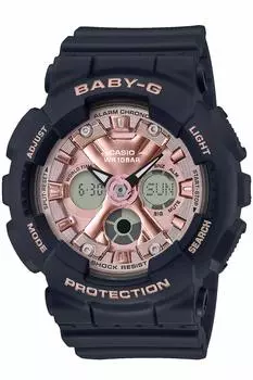 Часы Babygie черные [Casio] [] BA-130-1A4JF женские