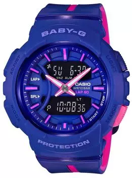 Часы Babygie ДЛЯ БЕГА Синие [Casio] BGA-240L-2A1JF Женские