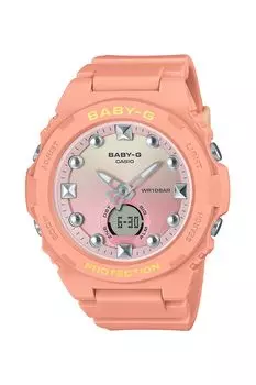 Часы Babygie розовые [Casio] [] BGA-320-4A1JF женские коралл розовый