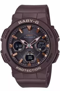 Часы Babygie Watch Radio Solar Brown [Casio] [] BGA-2510-5AJF женские