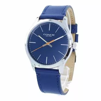 Часы Baxter Blue Leather 14602394 унисекс [Coach] мужские женские [Товар]