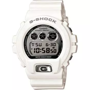 Часы белые [Casio] G-Shock DW-6900MR-7JF