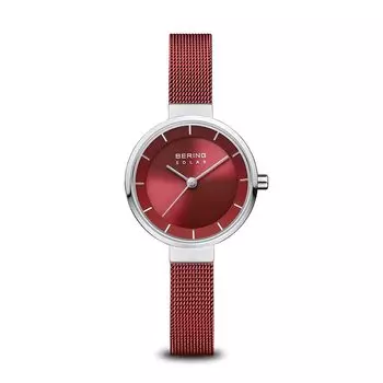 Часы BERING Analog Solar Collection с ремешком из нержавеющей стали и сапфировым стеклом. Подлинный импортный продукт. Внутренняя гарантия 3 года. Сапфировое стекло устойчиво к царапинам.