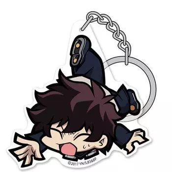 Часы «Blood Blockade Battlefront BEYOND Leonardo» из акрила с брелоком «Tsumamare» [COSPA] и