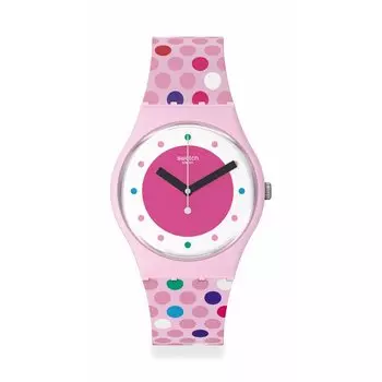 Часы BLOWING BUBBLES GENT SO28P109 Pink [Swatch] розовый