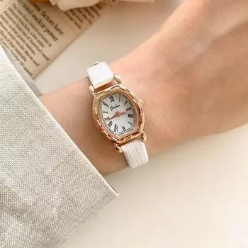 Часы Blue City Deer Classic Slim из глянцевой кожи