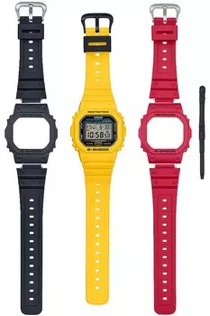 Часы BOX комплект с запасными частями Многоцветный [Casio] G-Shock [] DWE-5600R-9JR Мужские