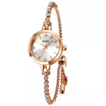 Часы-браслет милые стильные водонепроницаемые наручные часы повседневные золотые кварцевые простые брендовые рейтинговые подарочные роскошные часы-браслет серебряные часы для женщин женские