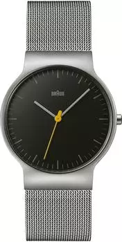 Часы BRAUN CLASSIC GENT WATCH BN0211BKSLMHG (BRAUN) Мужской [Товар]