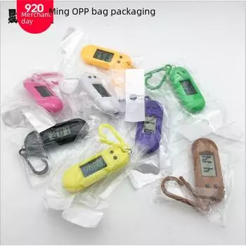 Часы-брелок для студентов: Рюкзак эллиптический электронный хронометр с настенными часами. Отличная идея для подарка!