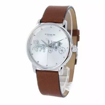 Часы бренда Shopper кожаный ремешок [Coach] женские 14503495-sp [Товар]