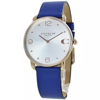 Часы бренда Shopper унисекс Elliott кожаный ремешок [Coach] женские мужские 14504203-sp [Товар]