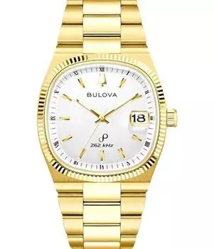 Часы BULOVA Super Seville Collection 38 мм с серебристым циферблатом UHF Quartz 97B223