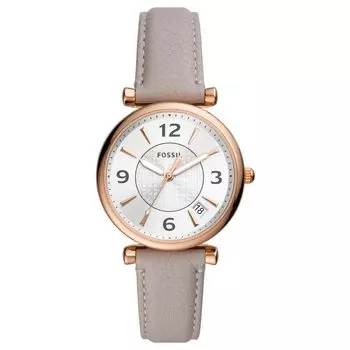 Часы CARLIE ES5161 Серые [Fossil] Женские
