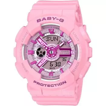 Часы Casio Baby-G BA-110YK-4AJF женские розовые розовый