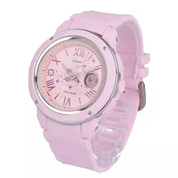 Часы CASIO Baby-G Baby G женские водонепроницаемые Ana-Digi Star Pink BGA-150ST-4A [Товар]