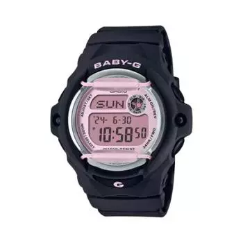 Женские часы Casio Baby-G BG-169U-1C Зарубежная модель чёрный