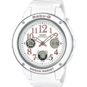Часы CASIO Baby-G BGA-150EF-7BJF белые ЯПОНИЯ ZA-720