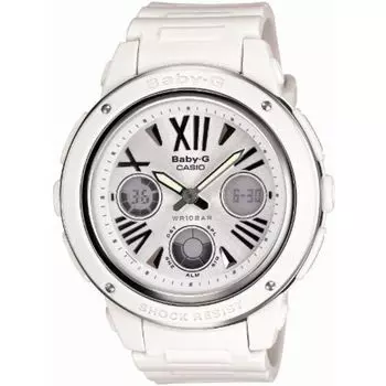 Часы CASIO BABY-G BGA-152-7B1JF White Lady s Shock-Resistant NEW из Японии