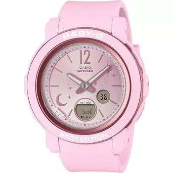Часы Casio Baby-G BGA-290DS-4AJF женские пастельно-розовые пастельные розовый