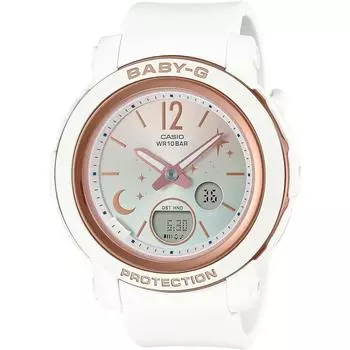 Часы Casio Baby-G BGA-290DS-7AJF женские белые белый