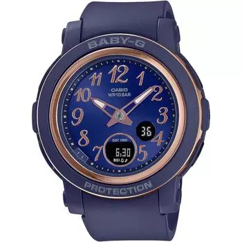 Часы Casio Baby-G BGA-290SA-2AJF женские темно-синие тёмно-синий