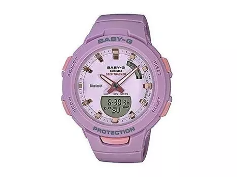 Часы CASIO Baby-G BSA-B100-4A2 Фиолетовые Аналоговые Цифровые НОВЫЕ из Японии