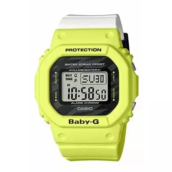 Часы CASIO Baby-G Lightning Yellow Series BGD-560TG-9JF Женские желтые НОВИНКА