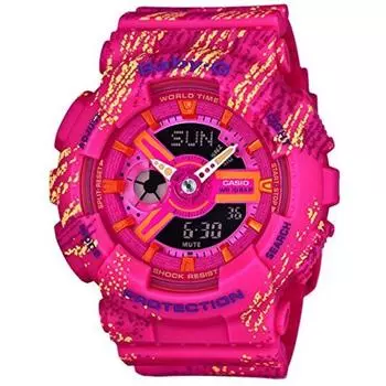 Часы Casio BABY-G MIST TEXTURE BA-110TX-4AJF Pink NEW из Японии