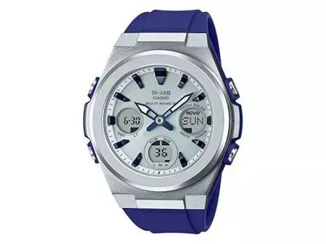 Часы CASIO BABY-G Radio Solar MSG-W600-2AJF Женские темно-синие ударопрочные НОВИНКА