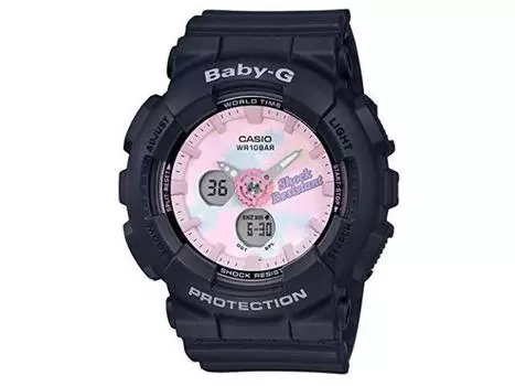 Часы CASIO BABY-G Summer Gradation Dial BA-120T-1AJF Женские черные НОВИНКИ