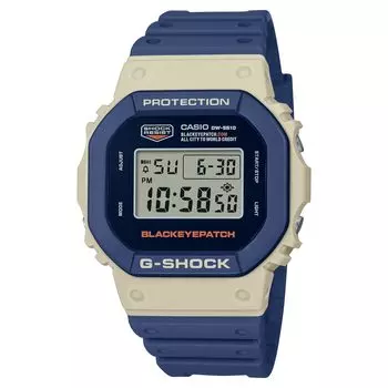Часы CASIO BlackEyePatch Black Eye Patch Limited Model Overseas Model G-SHOCK DW-5610BEP-2 Mens [Товар]