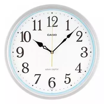Часы Casio Casio Часы Radio Wave Silver Диаметр 30,5 см Аналоговые ночные часы Stop Iq 481j 8jf