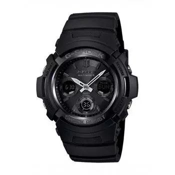 Часы Casio CASIO G-SHOCK FIRE PACKAGE 12 прочные солнечные радиочасы MULTIBAND 6 AWG-M100B-1A мужские