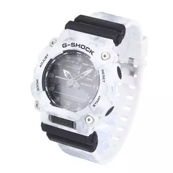 Часы CASIO Casio GRUNGE SNOW CAMOUFLAGE камуфляж белый G-SHOCK G-Shock мужские Ana-Digi GA-900GC-7A [Товар]