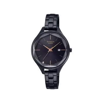 Часы Casio черного цвета от India Co Pvt [импортированы Casio Ltd] SHE-4062BD-1AUDF