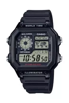 Часы Casio Collection Black [Casio] []AE-1200WH-1AJH Мужские чёрный