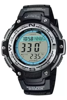 Часы Casio Collection Black [Casio] SGW-100J-1JH Мужские
