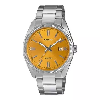 Часы Casio Collection MTP-1302PD-9AVEF, желтые, MTP-1302PD-9AVEF-AMZUK жёлтый