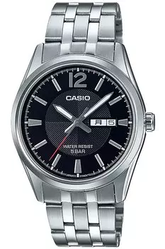 Часы Casio Collection Silver [Casio] MTP-1335DJ-1AJF Мужские чёрный