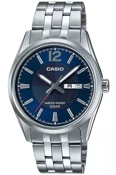 Часы Casio Collection Silver [Casio] MTP-1335DJ-2AJF Мужские тёмно-синий