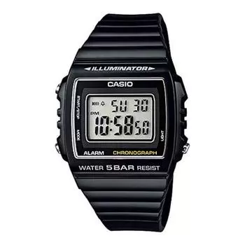Часы Casio Collection Standard Black [Casio] [] (старая модель) W-215H-1AJF
