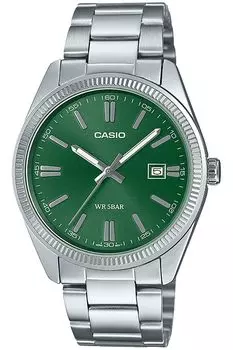 Часы Casio Collection Темно-зеленые [Casio] [] MTP-1302D-3AJF Мужские темно-зеленого