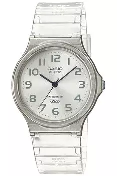Часы Casio Collection Unisex Clear White [Casio] [] MQ-24S-7BJF