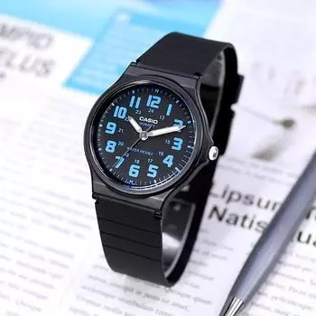 Часы Casio для вступительных экзаменов в государственный колледж MQ-71-2B, популярные корейские часы