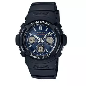 Часы CASIO G-SHOCK Ana-Digi Аналоговые и цифровые AWG-M100SB-2AJF Мужские