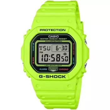 Часы Casio G-Shock []ENERGY PACK DW-5600EP-9JF мужские желтые