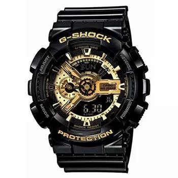 Часы CASIO G-Shock GA-110GB-1AJF чёрно-золотые НОВЫЕ из Японии