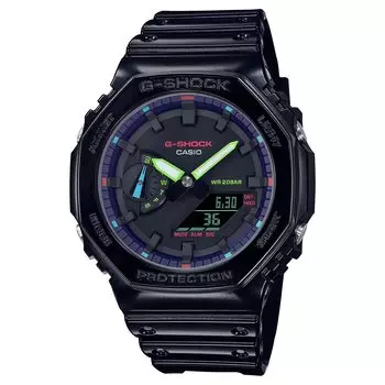 Часы CASIO G-SHOCK GA-2100RGB-1A мужские, модель Overseas [Товар]